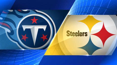 Nov 3, 2023 · Titans vs. Steelers: A history lesson The Titans and Steelers franchises have been going head-to-head ever since the 1970 AFL-NFL merger, with the two teams spending three decades as rivals in the ... 